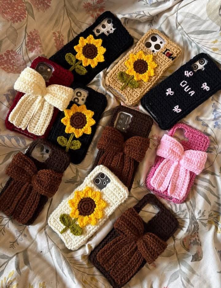 Custom Crochet Phone Cover